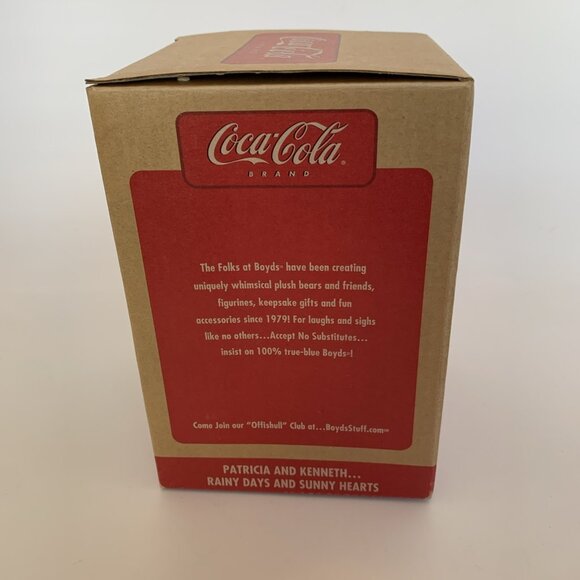 Coca Cola Boyds Bears Figurine Rainy Days Sunny Hearts Patricia Kenneth 2006 Vtg - Picture 13 of 16